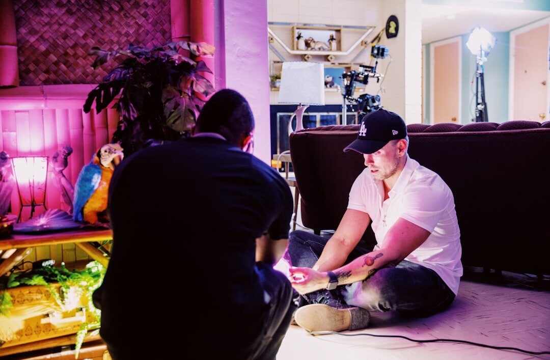actor in therapy session